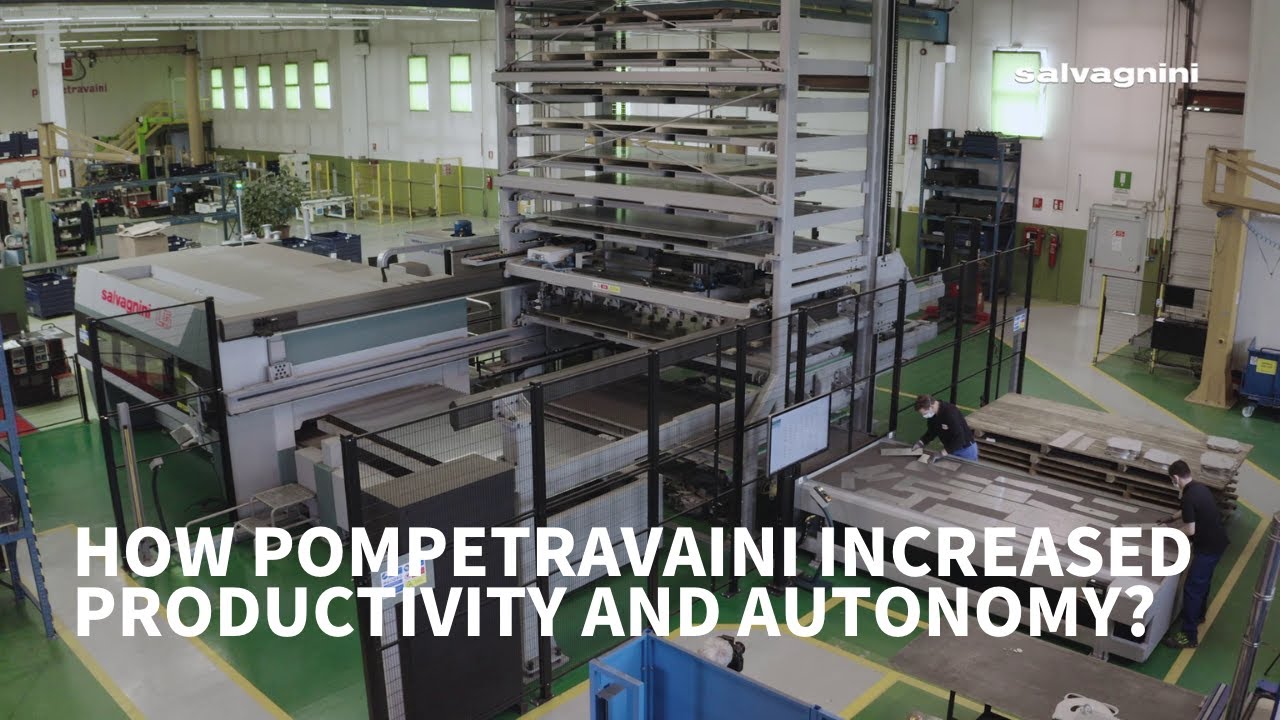 Pompetravaini meets Salvagnini: increase productivity and autonomy thanks to the L5 laser and LTWS